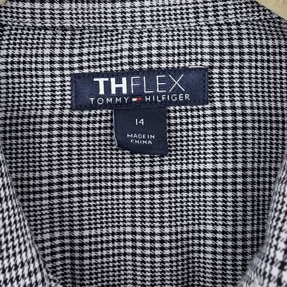 Tommy‎ Hilfiger The Flex Button Down Shirt 14 Youth NWOT - Picture 2 of 8